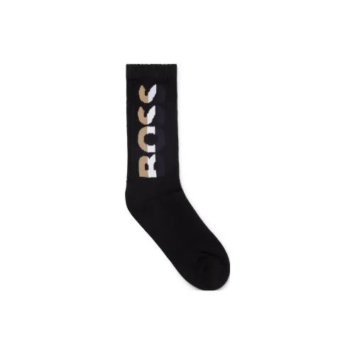 Hugo Boss Черные Мужские Носки до Колена