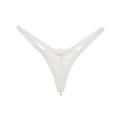 Victoria's Secret Alexa Стринг Panty Белый Трусы Женские 1 Пачка Белый