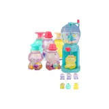 Цементный миксер с изображением кошки, собаки, утки, пингвина, динозавра и единорога