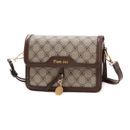 Weymond ПУ (полиуретан) Сумка через плечо Стандартная Женская Кофейного цвета