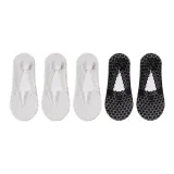 5 пар (Светло-серый + Светло-серый + Светло-серый + Черный + Черный)