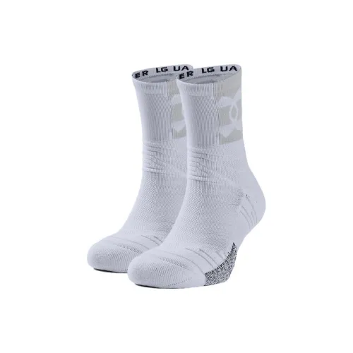 Under Armour Белые Унисекс Носки MID до икры
