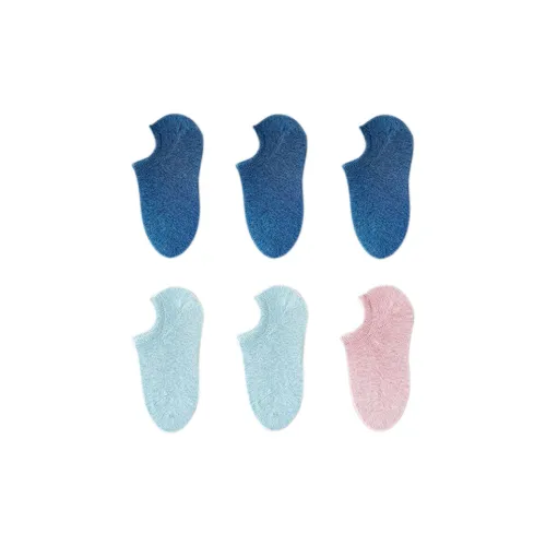 Mona Ankle Socks Women's 6 Pack Мона Низкие Носки Женские 6 Пачка
