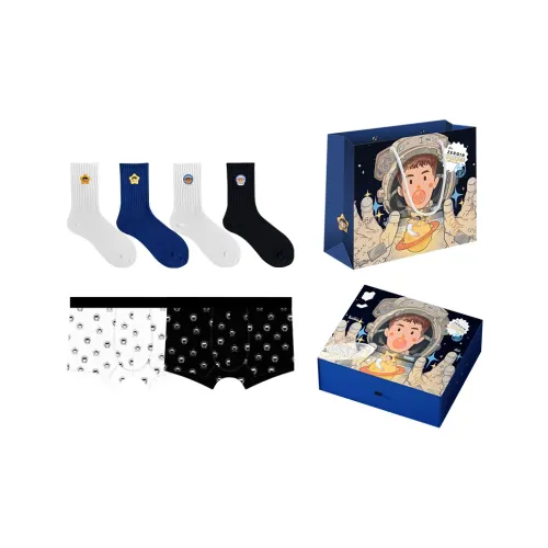 ZEROIN Носки Crew Мужские Подарочная Коробка OF 6 Штук