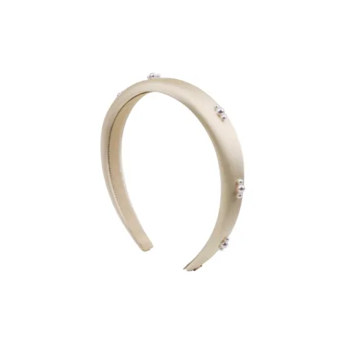 BABYBEI Элегантность Minimalist Style Versatile Ручной визуально увеличивает рост Cranial Черный бежевый Аксессуары для волос Женские