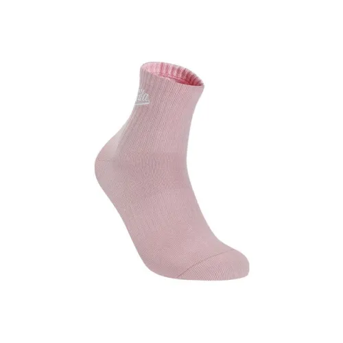 FILA FUSION INLINE Носки Crew Женские 1 упаковка Цвет вишневого цветка Светло-розовый
