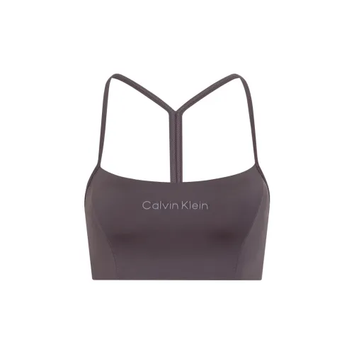 Calvin Klein 030 Темно-фиолетовый Серый Женские Бюстгальтеры