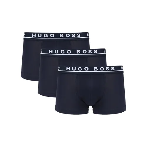 Hugo Boss 1 комплект 3 шт Темно-синий Мужской Боксеры