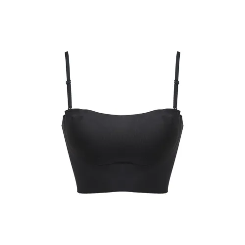 DUOQINGMAO Черный Женские Бюстгальтеры