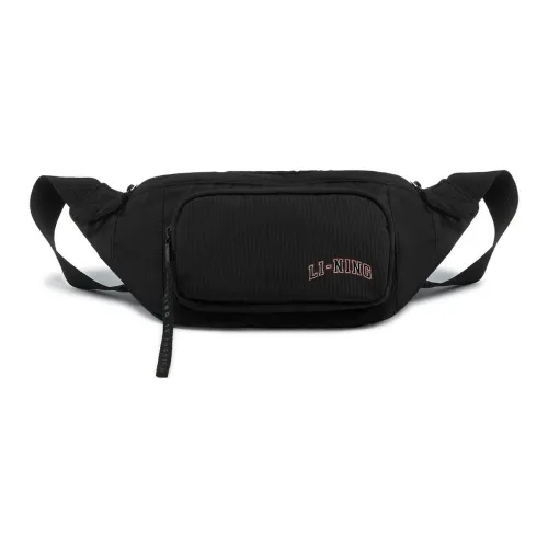 Лайнер Полиэстер Сумка через плечо Sling Сумка Стандартная Унисекс Черный