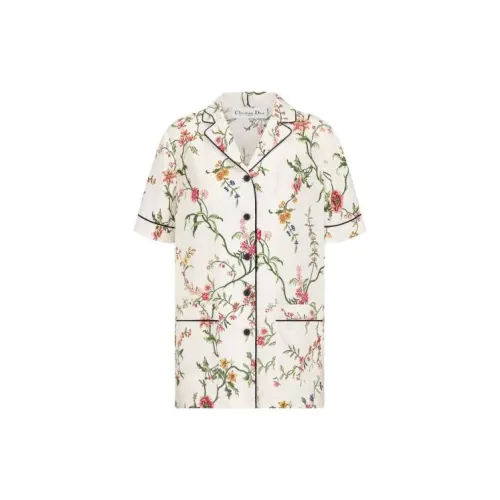 DIOR Белый Женские Пижамные Верхние части