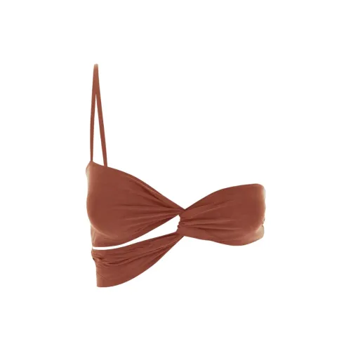 Jacquemus Кофе Женские Бюстгальтеры