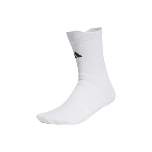 Adidas Белые Унисекс Носки MID до икры