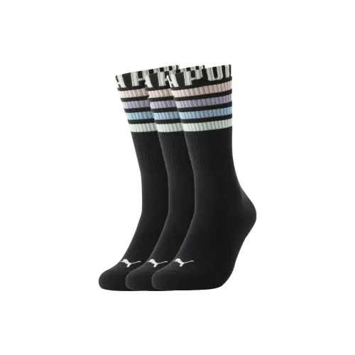 PUMA Черные Унисекс MID Носки до икры