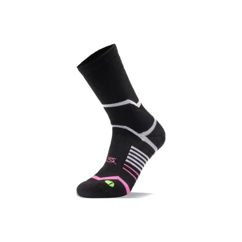 LINING 1 Пачка Черные Мужские Носки до голени MID