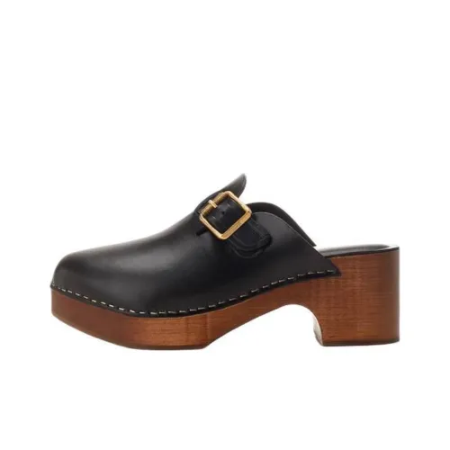 Golden Goose Домашние тапочки Женские Черные