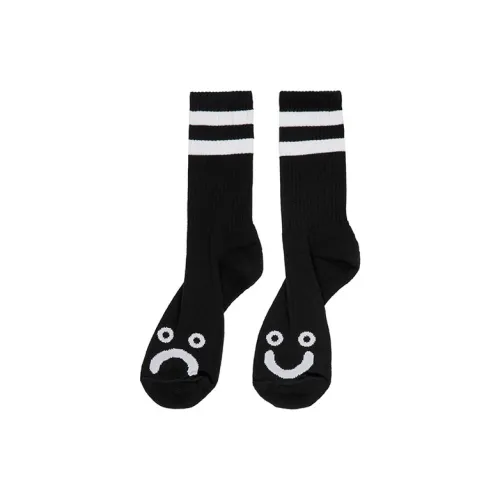 POLAR SKATE CO Черные унисекс MID носки до икры