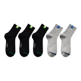 Чёрный 3 + Светло-серый 2