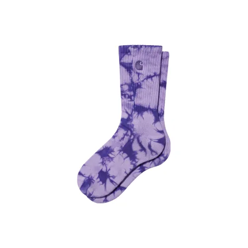 Carhartt WIP 1 пачка Purple Men's Knee-high Socks