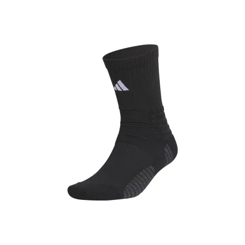 Adidas Мужские черные баскетбольные носки