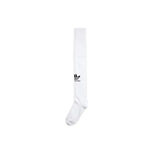 BALENCIAGA Белые Женские Носки MID до икры