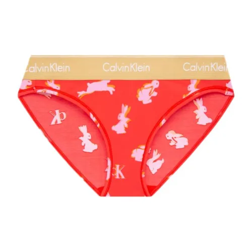 Calvin Klein 1 пачка красный женский бикини трусы