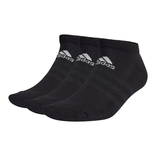 Adidas Низкие носки унисекс 3 упаковки черный