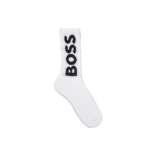 Hugo Boss Белые Мужские Носки до колена