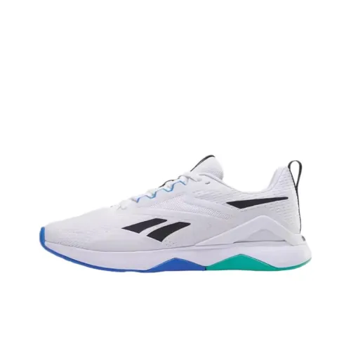 Reebok NANOFLEX TR 2 Тренировочные кроссовки Низкий верх Белый Черный Синий Мужской