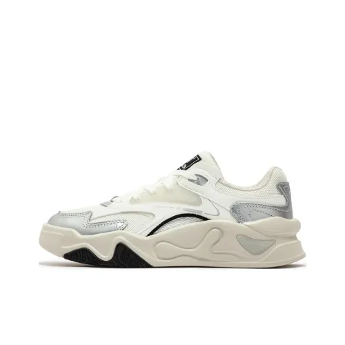 361° Slip Резистентный Устойчивый к Износу Дышащий Низкий Топ Кроссовки для Скейтбординга Женские Белые