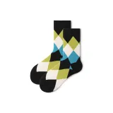 Ромб Узор Группа F Носки Crew - Одиночная упаковка