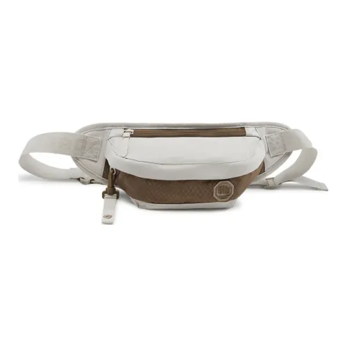 LINING BadFive Collection Basketball Collection Полиэстер Обхват талии Сумка Грудь Сумка Обычный Унисекс Овсяный серый Коричневый