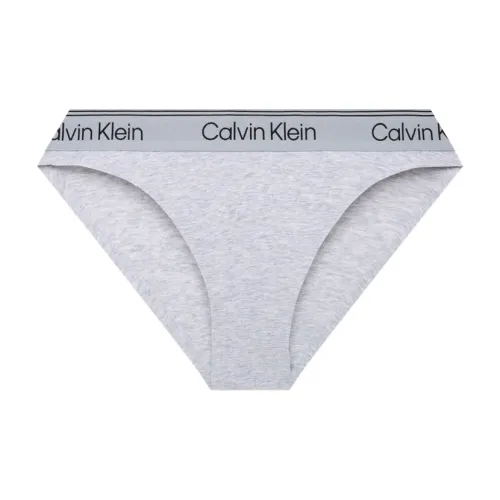 Calvin Klein Moving the gravitational band Кокосово-серый Женские трусики-бикини