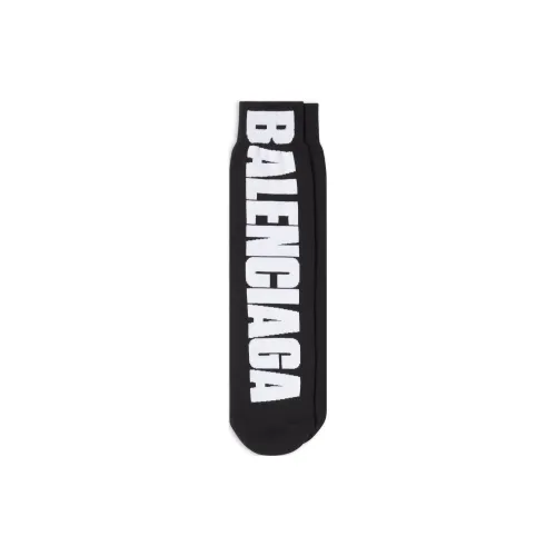 Balenciaga 1 упаковка черные мужские носки MID до икры