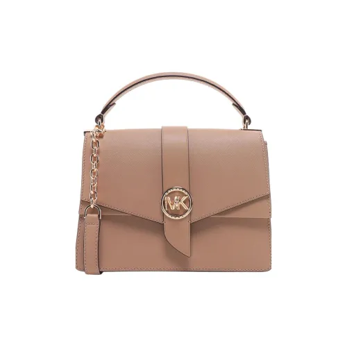 MICHAEL KORS Greenwich Кожа Портативный Сумка через плечо Сумка через плечо Средний Женский CAMEL