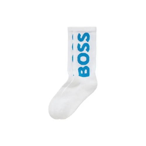 Hugo Boss 1 пачка Белые Мужские Носки до колена