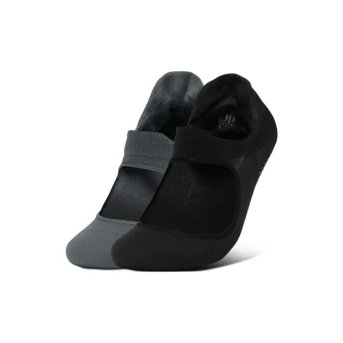 Under Armour Breathe 2 шт черный + темно-серый женские носки