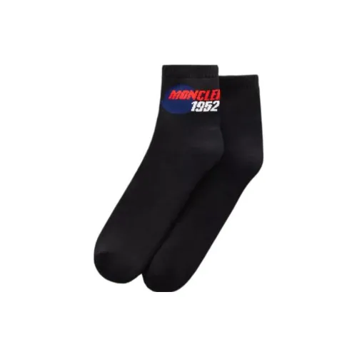 MONCLER Черные мужские носки MID до икры