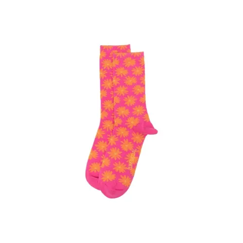 Jacquemus 1 Pack Red Men's MID Shin Sock