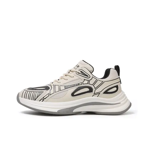 JEEP SPIRIT Низкий Топ Casual Мужской Полярный Белый