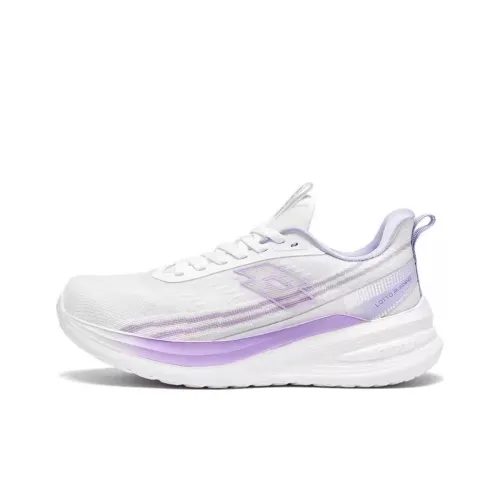 LOTTO Slip-resistant Abrasion-resistant Low-top Беговые кроссовки Женские Белые