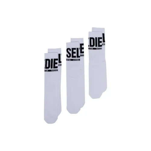 DIESEL 3 Pack Белые Мужские Носки до колена