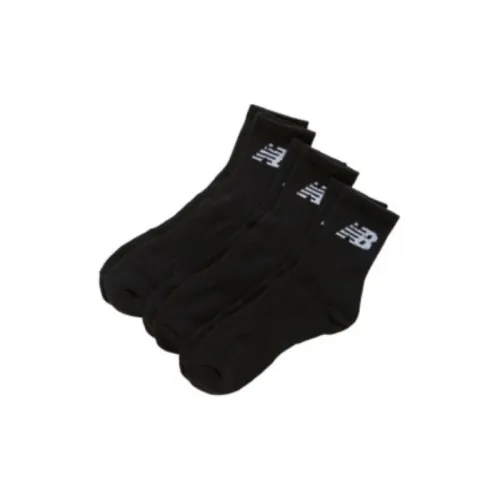 New Balance Черные Мужские Носки до икры MID