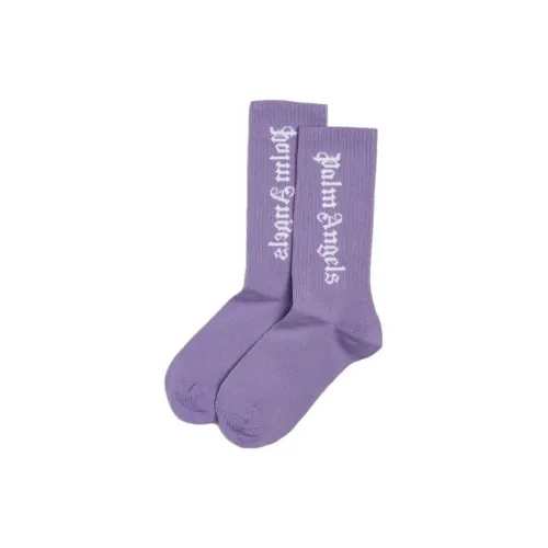 PALM ANGELS Фиолетовые Kids MID Носки до икры