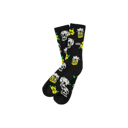 VANS 1 шт Черный Унисекс MID Носки до икры