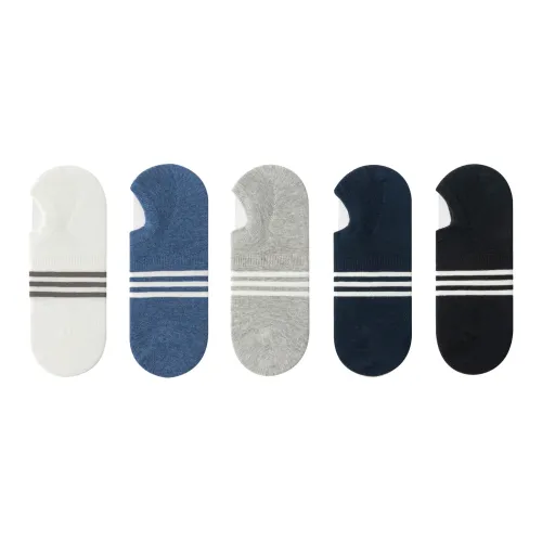 Duanmei Низкие носки для мужчин упаковка из 5 пар