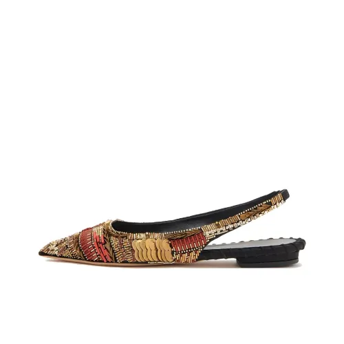 Ulla Johnson Повседневная обувь Женская Золотая