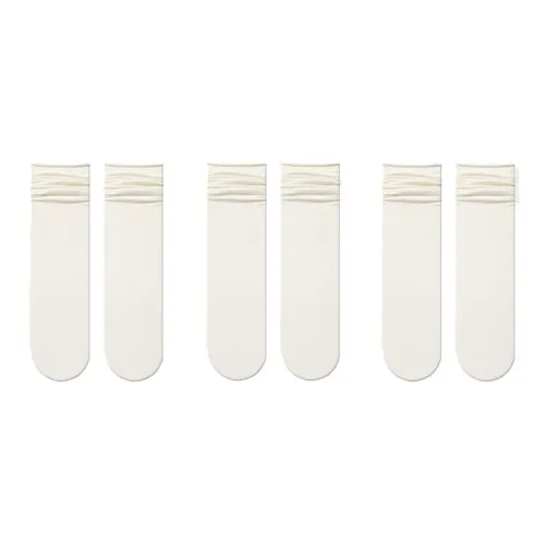 Duanmei Колено Высокие Носки Женские 3 Пачки