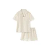 Экрю-белый, белая кромка, пуговицы