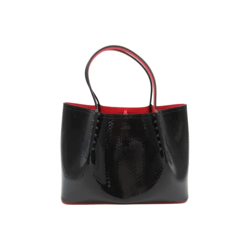 CL LUBOTING Телячья кожа Тоут Сумка Сумка для покупок Сумка Женская Черная